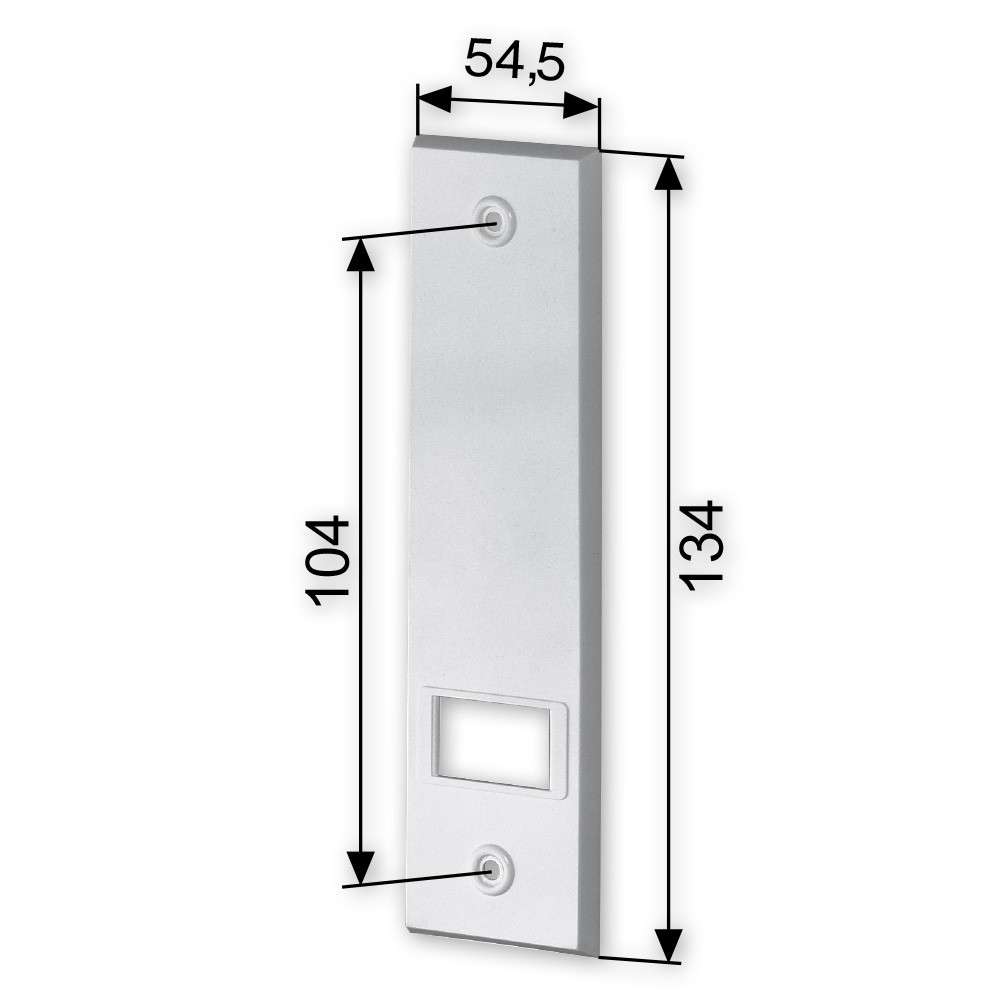 Deckplatte für Einlass-Gurtwickler "Gurtomat"