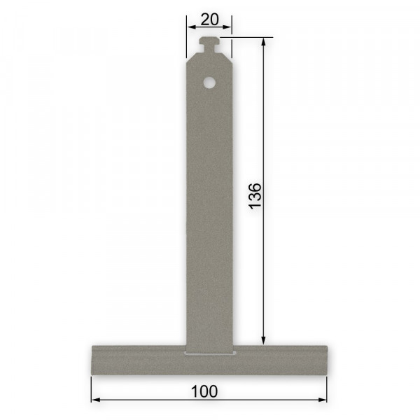 2 Mini-Aufhängefedern "Softtouch", 136 mm, zum Einhängen