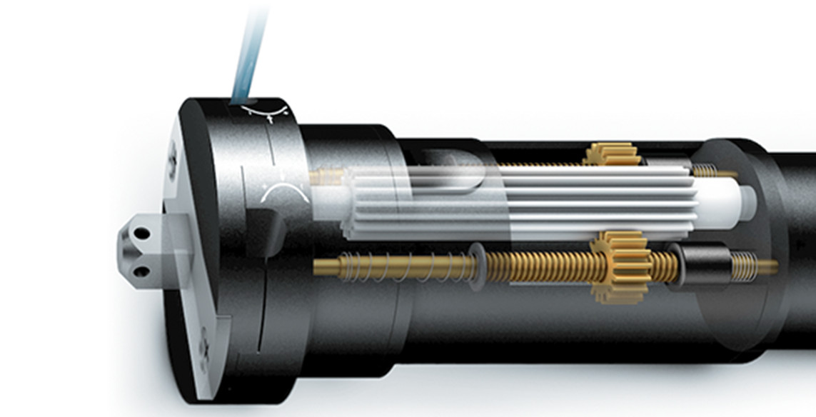 Präzise Endlageneinstellung