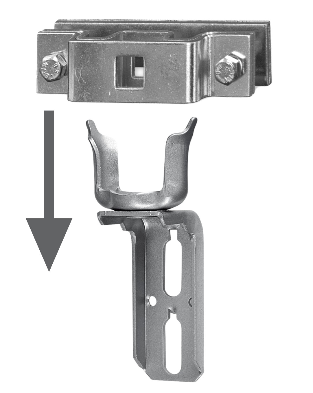 Selve Aufsteck-Motorlager auf Fertigkastenlager mit Ausladung