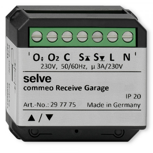 SELVE commeo Receive Garage Funkempfänger für Garagen / Torantriebe