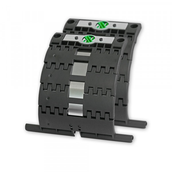 2 Hochschiebesicherungen „SecuBlock XL rapid“, 3-gliedrig